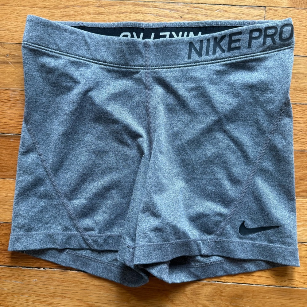 NIKE PRO Dri Fit Shorts Grey Medium